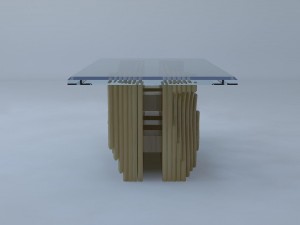 stylish table -1 3D मॉडल
