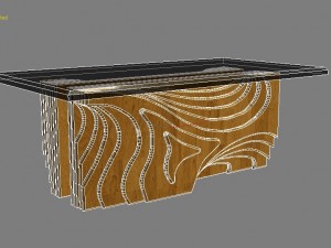 stylish table -1 3D मॉडल