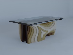 stylish table - 2 Modello 3D