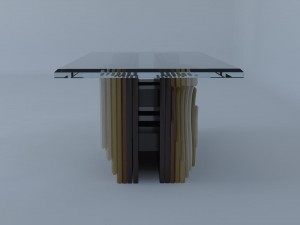 stylish table - 2 Modello 3D