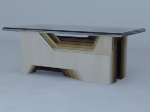 stylish table - 3 3D 模型