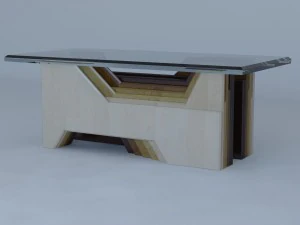 stylish table - 3 3D Model