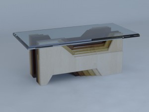 stylish table - 3 3D 模型