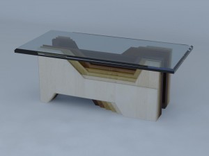 stylish table - 3 3D 模型