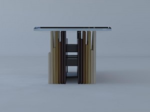 stylish table - 3 3D 模型