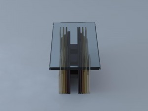stylish table - 3 3D 模型