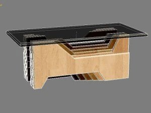 stylish table - 3 3D Model