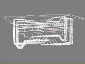 stylish table - 3 3D 模型
