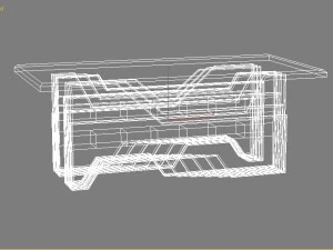 stylish table - 3 3D Model