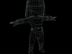 Mandalorian Modèle 3D
