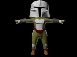 Mandalorian Modèle 3D