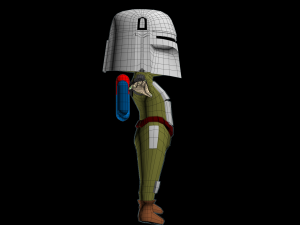 Mandalorian Modèle 3D