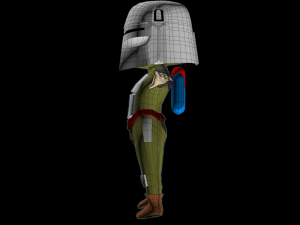 Mandalorian Modèle 3D