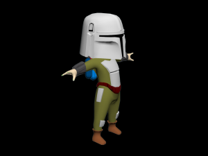 Mandalorian Modèle 3D