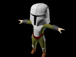 Mandaloriano Modelo 3D