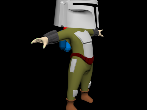 Mandalorian Modèle 3D