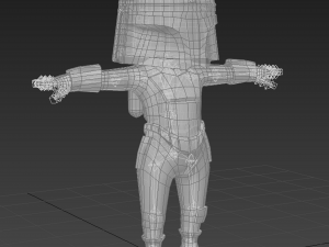 Mandalorian Modèle 3D