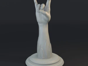 rock music gesture 3D Print Model