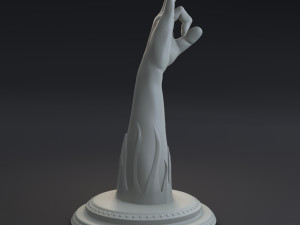 rock music gesture 3D Print Model