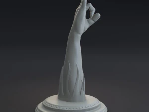 rock music gesture 3D Print Model