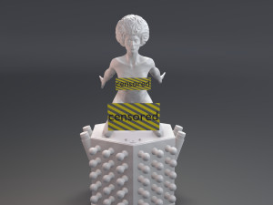 a clockwork orange mannequin 3D Принт Модель