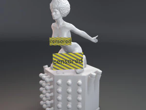 a clockwork orange mannequin 3D Print Model