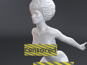a clockwork orange mannequin 3D 打印模型