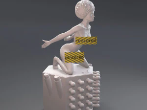 a clockwork orange mannequin 3D Print Model