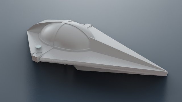 smallville-spaceship 3D Принт Модель .c4d .max .obj .3ds .fbx .stl .blend 