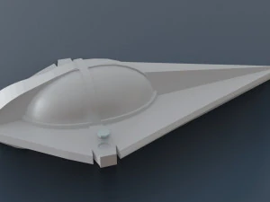 smallville-spaceship 3D Print Model