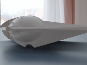smallville-spaceship 3D Принт Модель