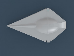 smallville-spaceship 3D Принт Модель