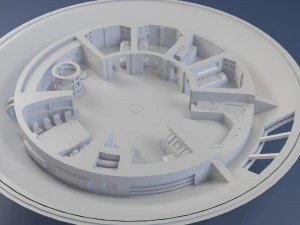 spaceship jupiter from lost in space 3D Print Model