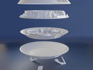 spaceship jupiter from lost in space 3D Print Model
