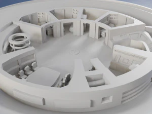 spaceship jupiter from lost in space 3D Print Model