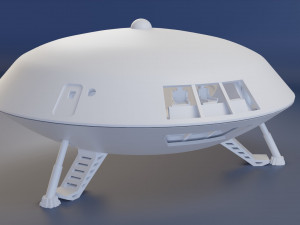 spaceship jupiter from lost in space 3D Print Model