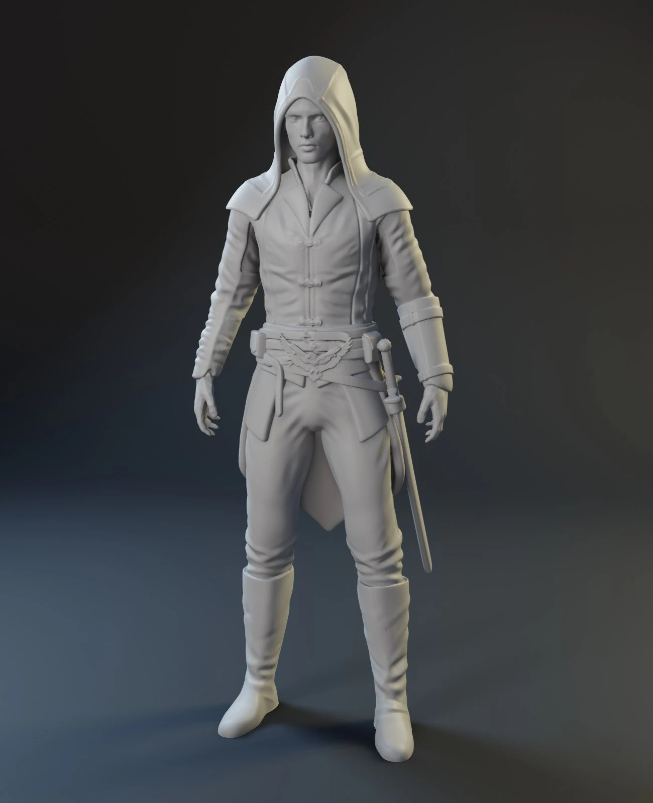 Model inspired by Assassins Creed game 3D print model 3D Print Model .c4d .max .obj .3ds .fbx .stl .blend