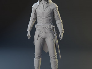 Model inspired by Assassins Creed game 3D print model 3D Print Models
