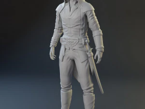 Model inspired by Assassins Creed game 3D print model 3D Print Model