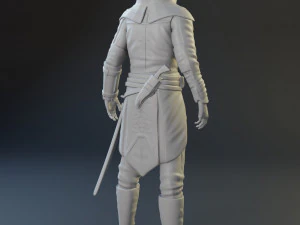 Model inspired by Assassins Creed game 3D print model 3D Print Model