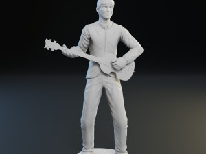The Beatles guys 3D print model Model do druku 3D