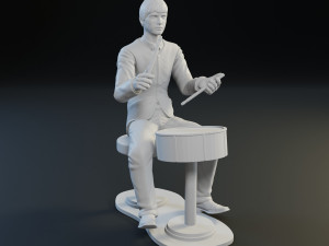The Beatles guys 3D print model Model do druku 3D