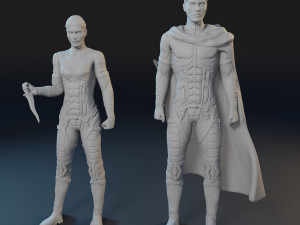 Dune movie characters 3D print model 3D Print Models