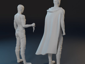 Dune movie characters 3D print model Modello di stampa 3D