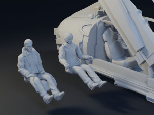 A set of models from the movie Blade Runner 3D print model 3D Print Model
