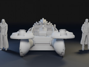 A set of models from the movie Blade Runner 3D print model 3D Print Model