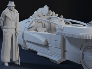 A set of models from the movie Blade Runner 3D print model 3D Print Model