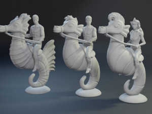 Aquaman Figures 3D print model 3D Print Models