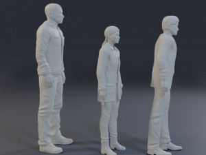 Characters from Lucifer 3D print model Modello di stampa 3D