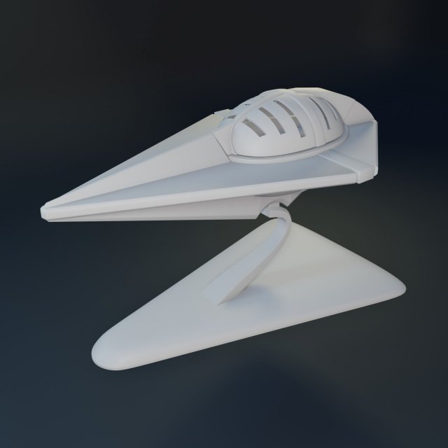 Baby Kal-El in his rocket 3D print model Model do druku 3D .c4d .max .obj .3ds .fbx .stl .blend 